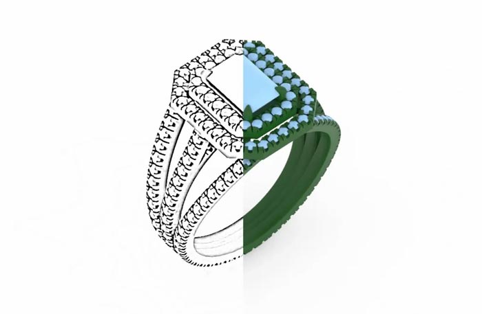 Jewelry CAD Design 3d image